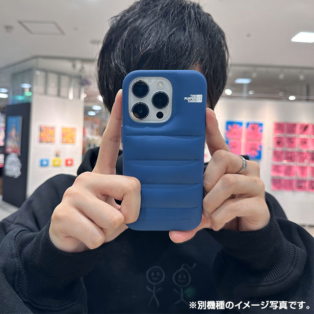 【iPhone14 Pro Max ケース】THE PUFFER CASE (NAVY BLUE)goods_nameサブ画像