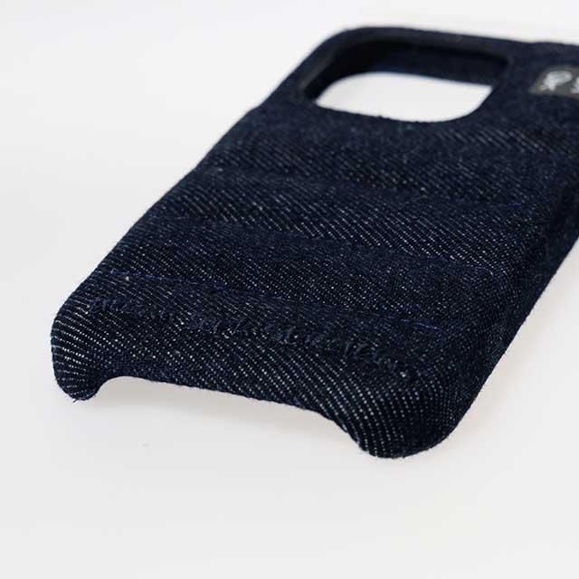 【iPhone14 Pro Max ケース】THE PUFFER CASE (DENIM)サブ画像