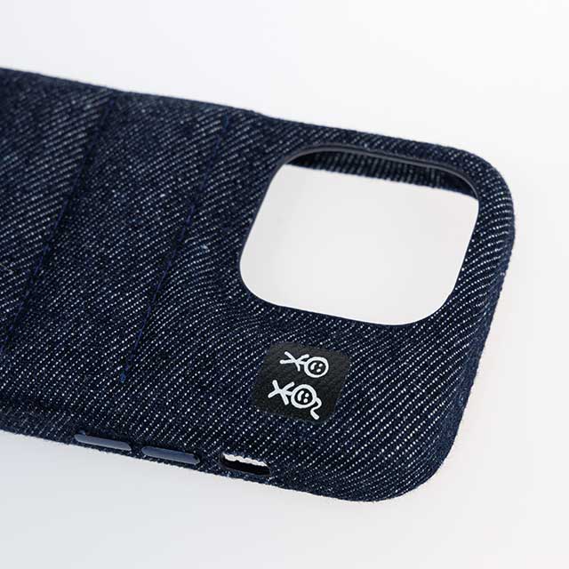 【iPhone14 Pro Max ケース】THE PUFFER CASE (DENIM)サブ画像