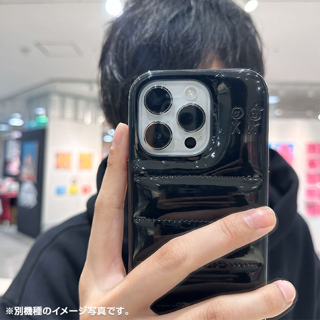 【iPhone14 Pro Max ケース】THE PUFFER CASE (BLACK MANHATTAN)サブ画像