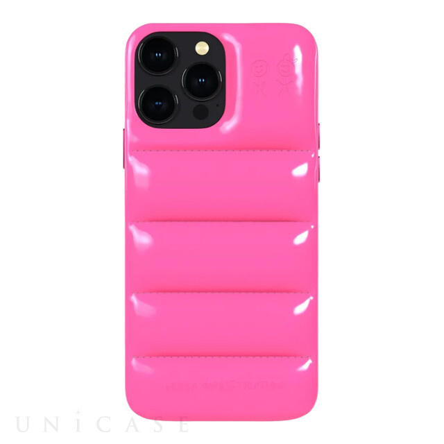 【iPhone14 Pro Max ケース】THE PUFFER CASE (MALIBU PINK)