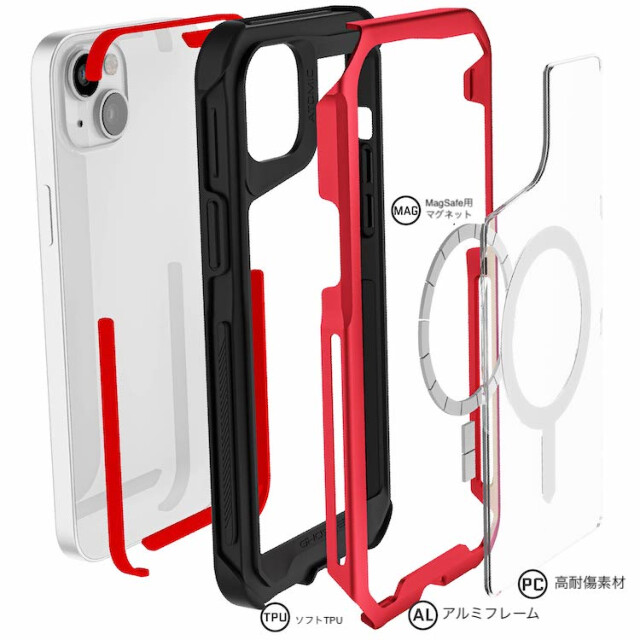 【iPhone15 ケース】Atomic Slim with MagSafe (Red)goods_nameサブ画像