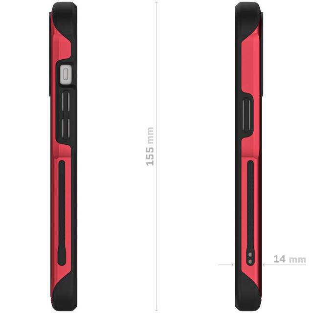 【iPhone15 ケース】Atomic Slim with MagSafe (Red)goods_nameサブ画像