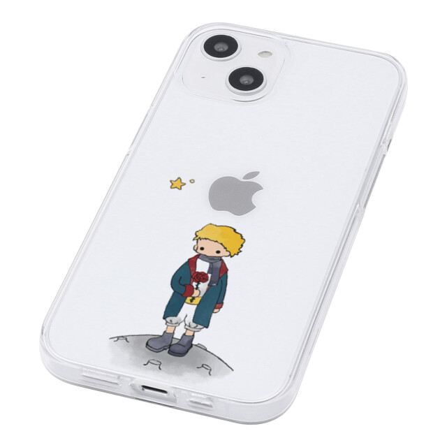 【iPhone15 ケース】ソフトクリアケース (リトルプリンスとバラ)goods_nameサブ画像