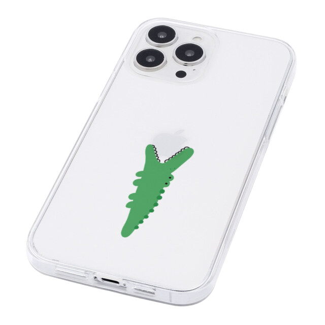 【iPhone15 Pro Max ケース】ソフトクリアケース (モグモグ ワニ)goods_nameサブ画像