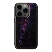 【iPhone15 Pro ケース】天然貝ケース (Milky way)