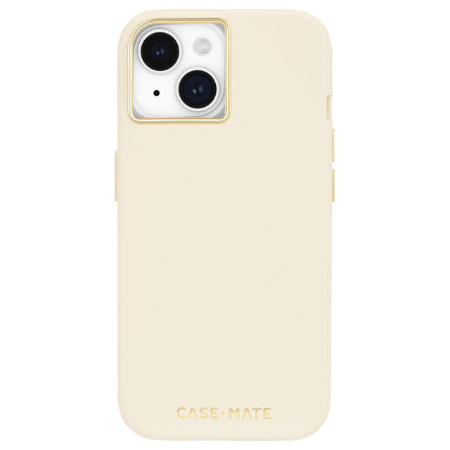 【iPhone15/14/13 ケース】MagSafe対応 抗菌 リサイクル材料 Silicone (Beige)サブ画像