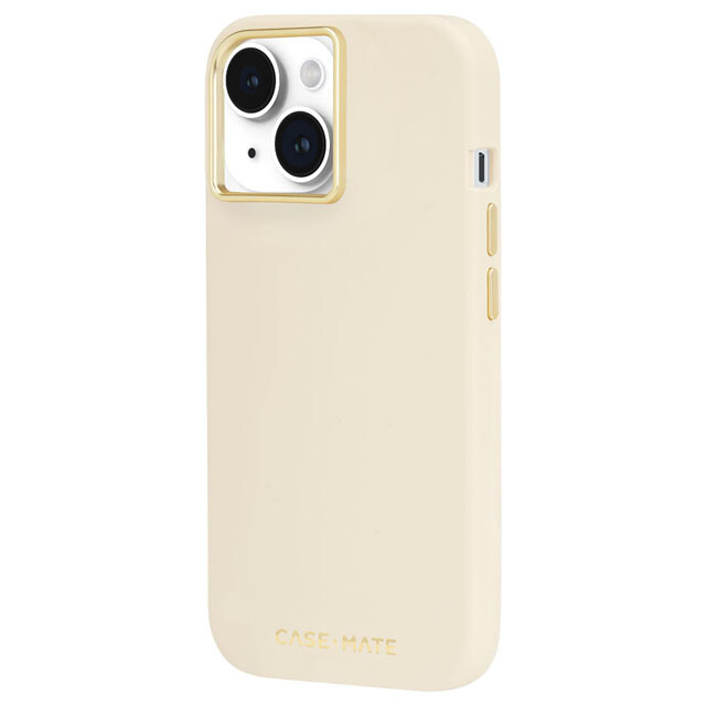 【iPhone15/14/13 ケース】MagSafe対応 抗菌 リサイクル材料 Silicone (Beige)サブ画像