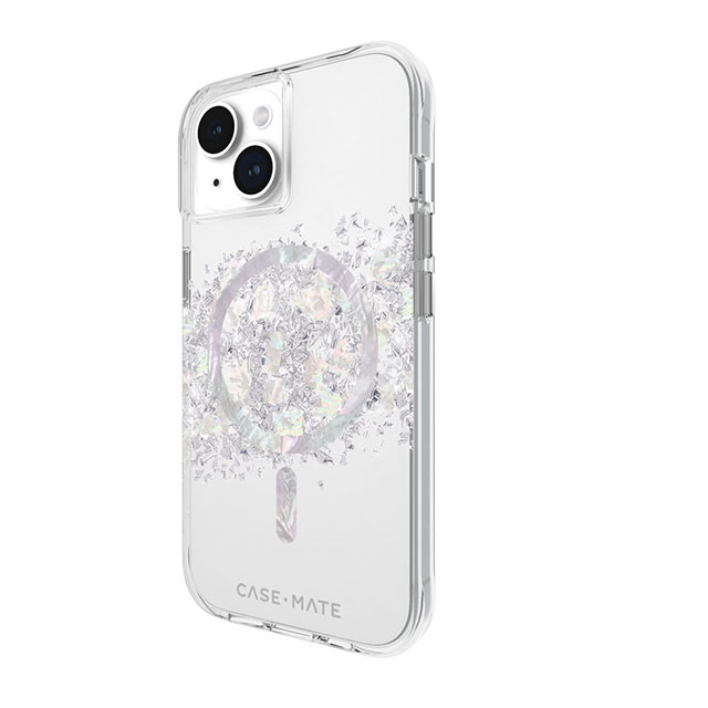 【iPhone15/14/13 ケース】MagSafe対応 抗菌 リサイクル材料 Karat (Touch of Pearl)