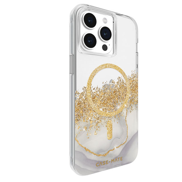 【iPhone15 Pro Max ケース】MagSafe対応 抗菌 リサイクル材料 Karat (Marble)サブ画像