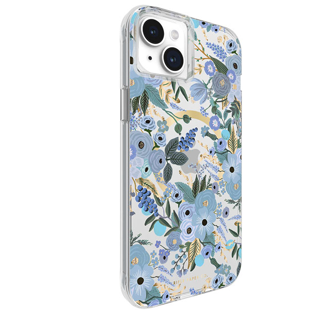 【iPhone15 Plus ケース】MagSafe対応 抗菌 リサイクル材料 Garden Party Blueサブ画像