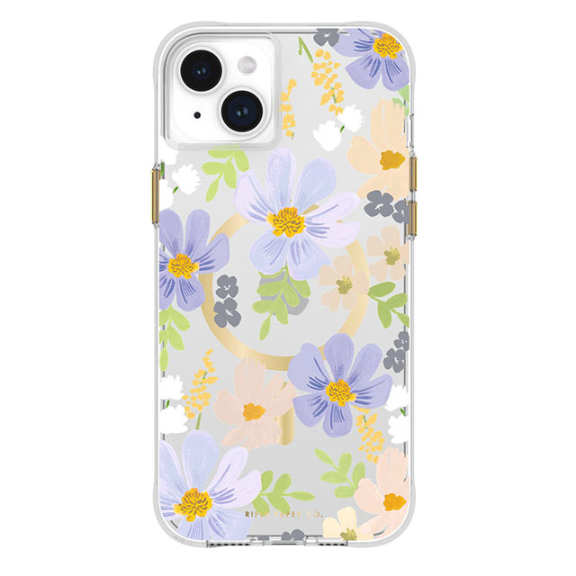 【iPhone15 Plus ケース】MagSafe対応 抗菌 リサイクル材料 Pastel Marguerite