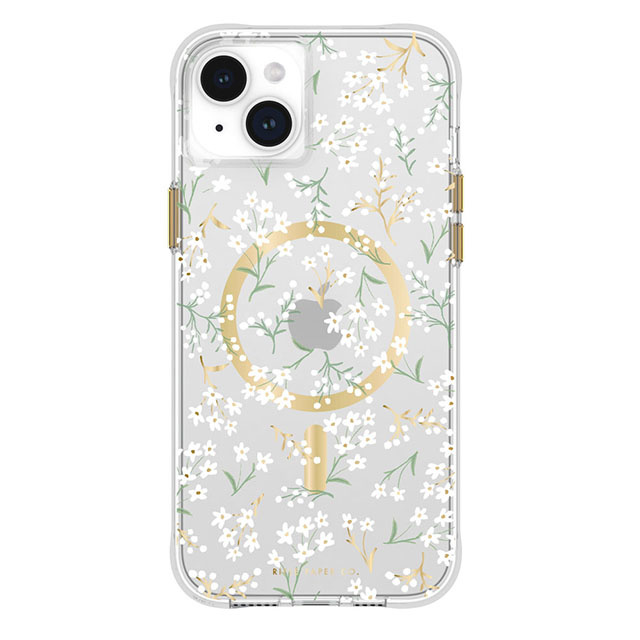 【iPhone15 Plus ケース】MagSafe対応 抗菌 リサイクル材料 Petite Fleurs