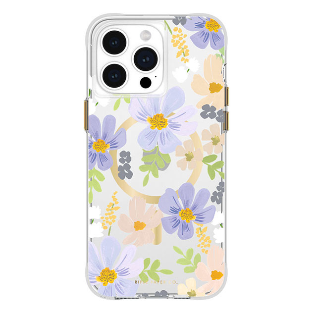 【iPhone15 Pro Max ケース】MagSafe対応 抗菌 リサイクル材料 Pastel Marguerite