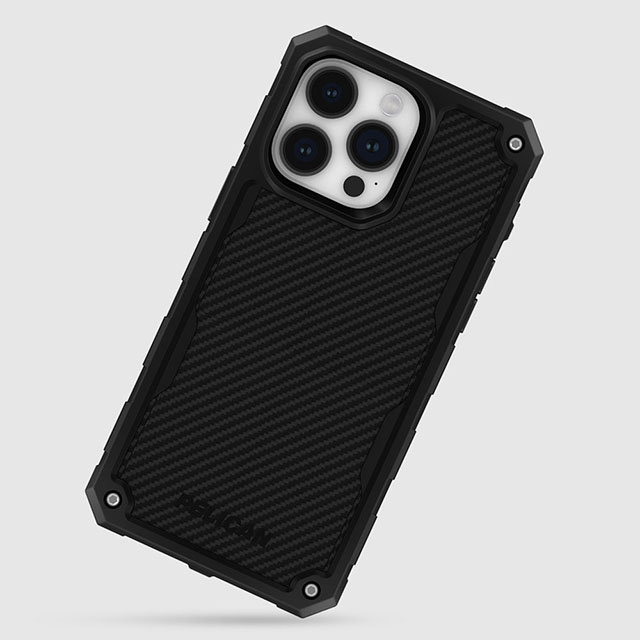 【iPhone15 Pro Max ケース】MagSafe対応 スタンド機能付きホルスター付属抗菌 リサイクル材料 Shield (Kevlar)サブ画像