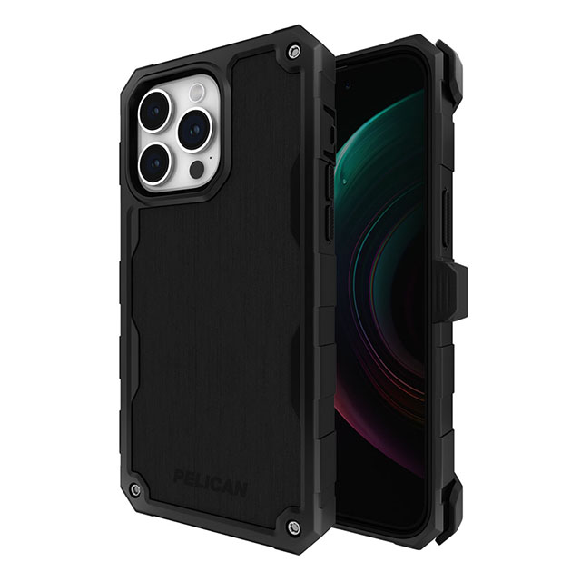 【iPhone15 Pro Max ケース】MagSafe対応 スタンド機能付きホルスター付属抗菌 リサイクル材料 Shield (Black)goods_nameサブ画像