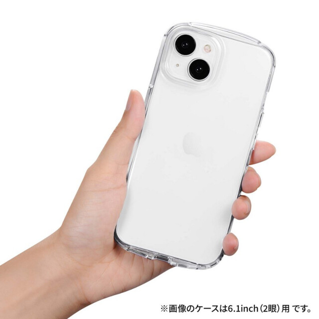 【iPhone15 Pro ケース】耐衝撃ラウンドソフトケース「UTILO Round」 (クリア)サブ画像