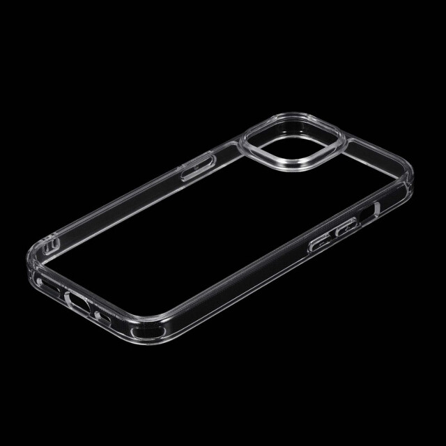 【iPhone15/14 ケース】耐傷・ガラスハイブリッドケース 「UTILO Glass」 (クリア)サブ画像