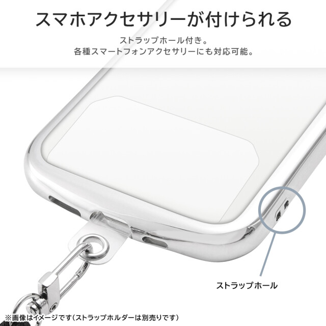 【iPhone15/14/13 ケース】トムとジェリー/TPUソフトケース METAMORU (トム_メタリック)サブ画像