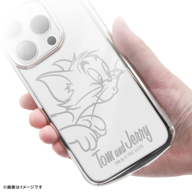 【iPhone15 Pro Max ケース】トムとジェリー/TPUソフトケース METAMORU (トム_メタリック)goods_nameサブ画像