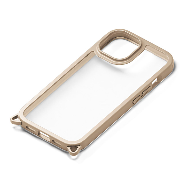 【iPhone15 ケース】クリアタフケース (ベージュ)goods_nameサブ画像