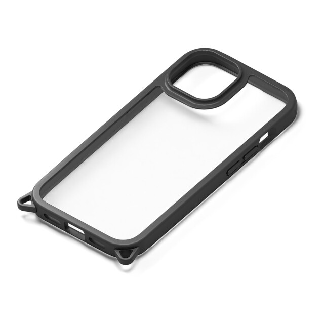 【iPhone15 Plus ケース】クリアタフケース (ブラック)goods_nameサブ画像