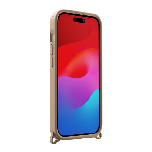 iPhone15 Pro Max ケース】クリアタフケース (ベージュ) PGA | iPhone