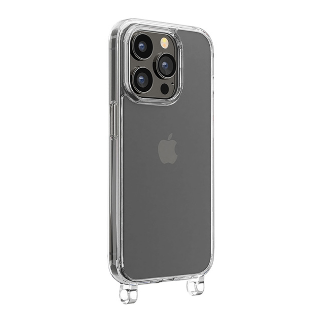 【iPhone15 Pro ケース】ショルダーストラップホール付クリアハイブリッドケース (クリア)goods_nameサブ画像