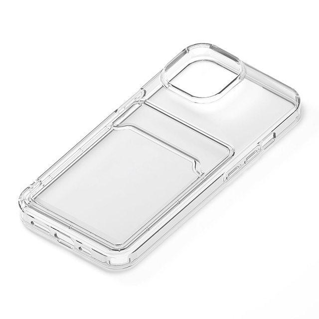 【iPhone15 ケース】クリアポケットケース (クリア)goods_nameサブ画像