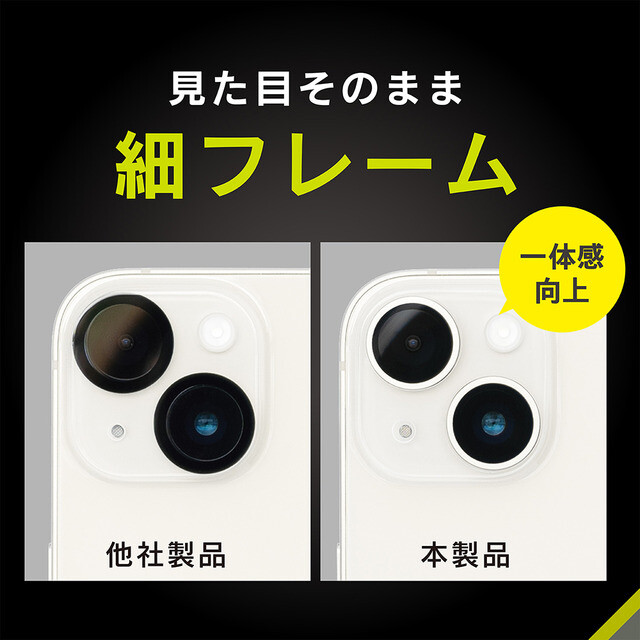 【iPhone15/15 Plus フィルム】[PicPro] クリア レンズ保護ガラスgoods_nameサブ画像