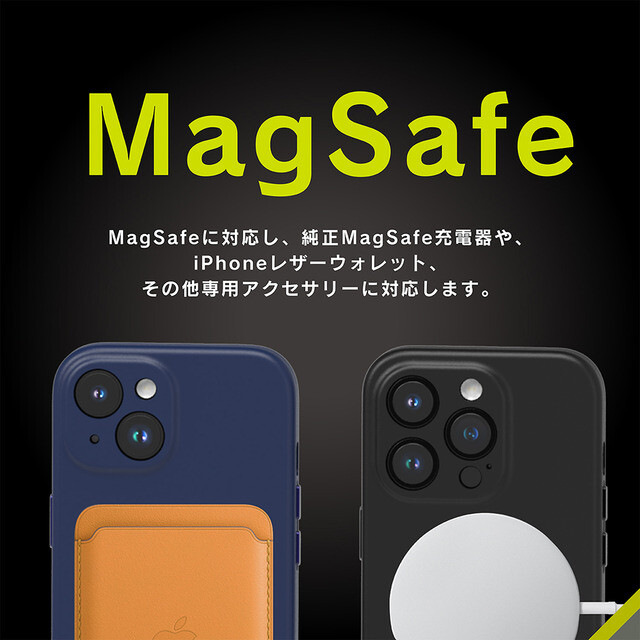 【iPhone15 Pro ケース】[NUNO] MagSafe対応 バックケース (フラットブラック)goods_nameサブ画像