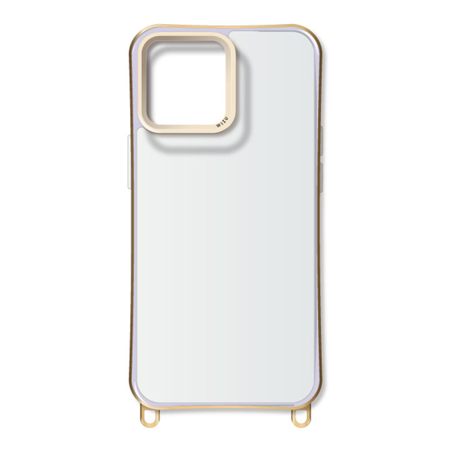 【iPhone15 ケース】新形状ケース LUXURY CASE (パープル)