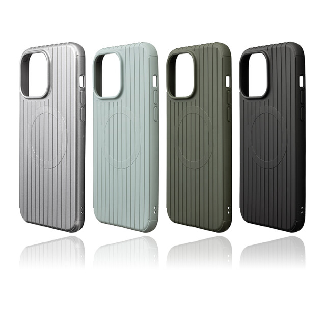 【iPhone15 Pro Max ケース】“Rib” ショックプルーフケース (マットブラック)goods_nameサブ画像