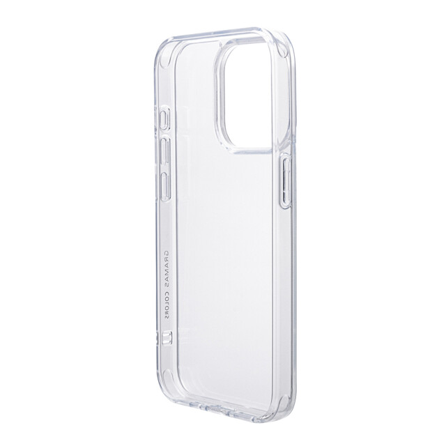 【iPhone15 Pro ケース】“Glassty” ガラスハイブリッドケース (クリア)サブ画像