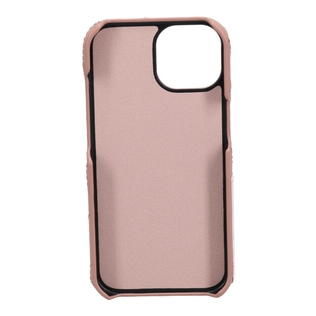 【iPhone15 ケース】DAISY PACH PU QUILT  Leather Shell Case (DUSTY PINK/WHITE)goods_nameサブ画像
