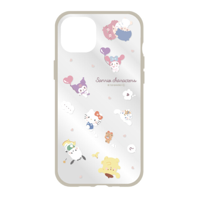 【iPhone15 Plus/14 Plus ケース】サンリオキャラクターズ IIII fit Clear (むきゅむきゅ)