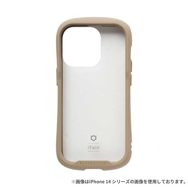 【iPhone15 Pro ケース】iFace Reflection強化ガラスクリアケース (ベージュ)