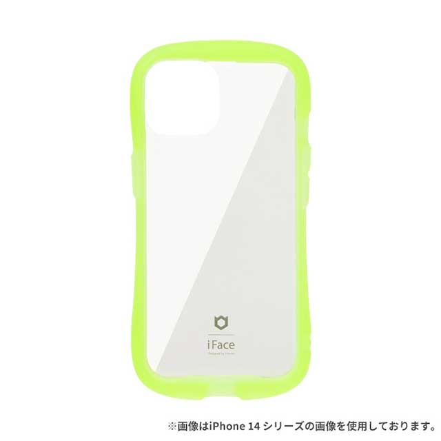 【iPhone15 ケース】iFace Reflection Neo 強化ガラスクリアケース (クリアイエロー)