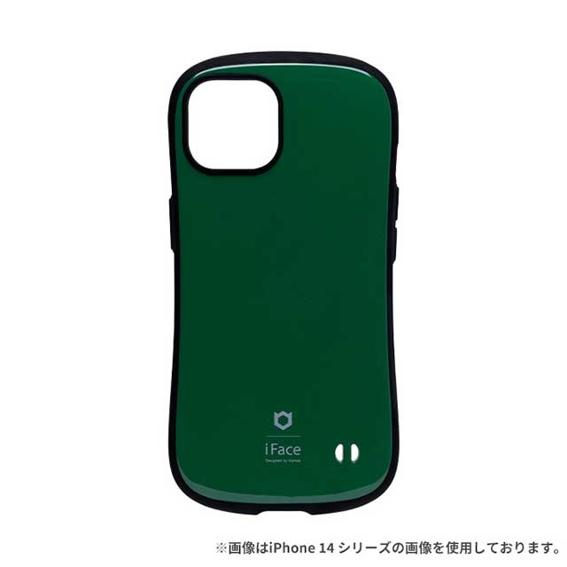 【iPhone15 Plus ケース】iFace First Class Pureケース (ピュアグリーン)