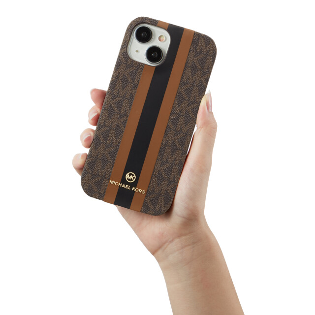 【iPhone15 ケース】Slim Wrap Case Stripe for MagSafe (Brown)goods_nameサブ画像