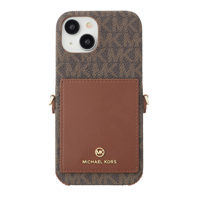 【iPhone15 ケース】Wrap Case Pocket with Strap (Brown)サブ画像