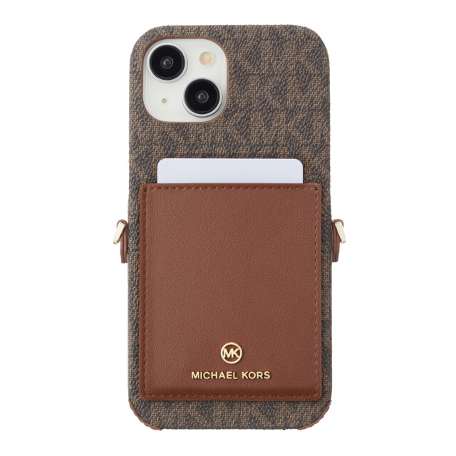 【iPhone15 ケース】Wrap Case Pocket with Strap (Brown)サブ画像