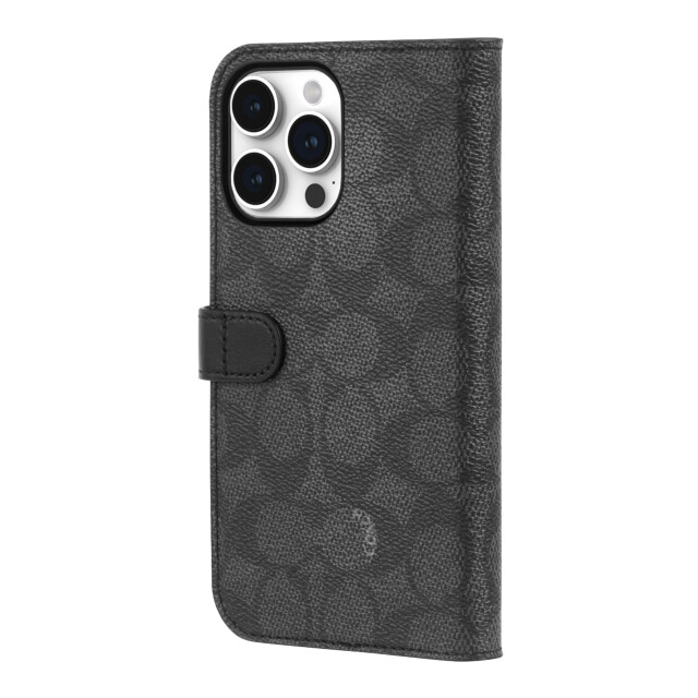 【iPhone15 Pro ケース】Folio Case (Signature C Charcoal)サブ画像