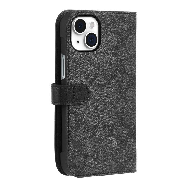 【iPhone15 Plus ケース】Folio Case (Signature C Charcoal)サブ画像