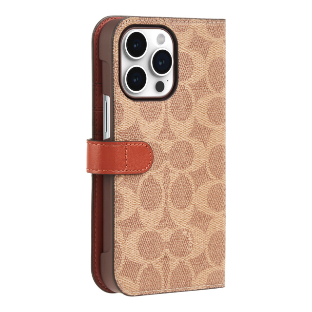 【iPhone15 Pro Max ケース】Folio Case (Signature C Tan)goods_nameサブ画像