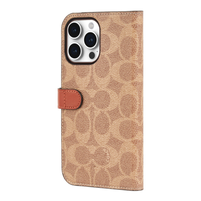 【iPhone15 Pro Max ケース】Folio Case (Signature C Tan)goods_nameサブ画像