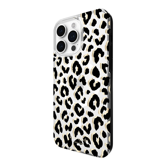 【iPhone15 Pro Max ケース】Protective Hardshell Case for MagSafe (City Leopard Black/Gold Foil/Clear)goods_nameサブ画像