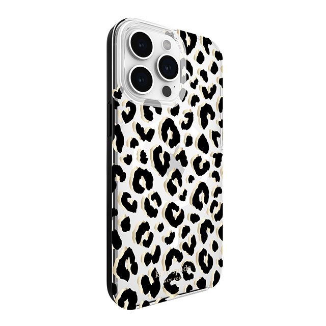 【iPhone15 Pro Max ケース】Protective Hardshell Case for MagSafe (City Leopard Black/Gold Foil/Clear)goods_nameサブ画像