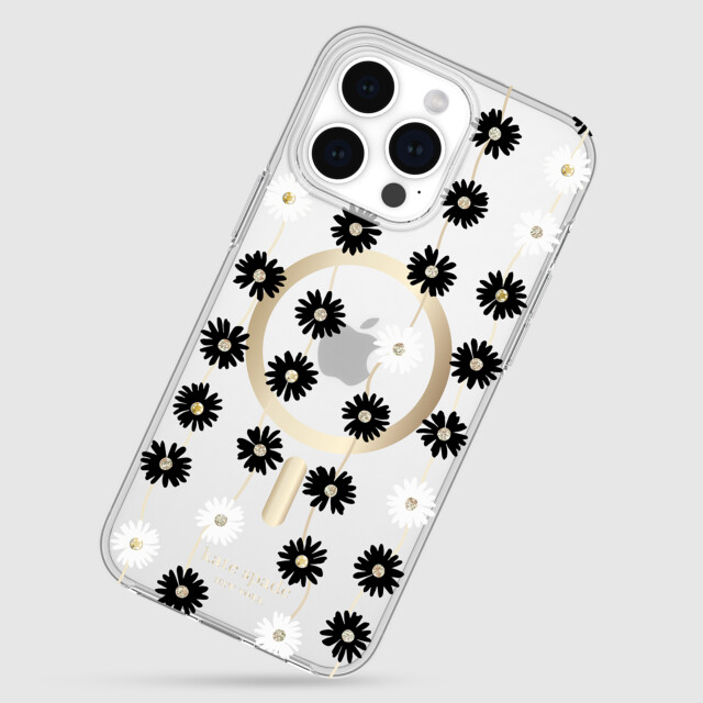 【iPhone15 Pro Max ケース】Protective Hardshell Case for MagSafe (Daisy Chain/Black/White/Gold Glitter/Gold Foil Logo)goods_nameサブ画像