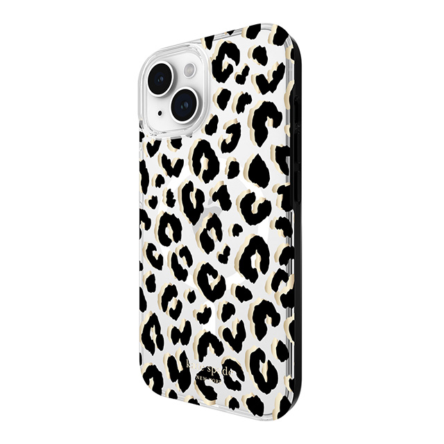 【iPhone15/14/13 ケース】Protective Hardshell Case for MagSafe (City Leopard Black/Gold Foil/Clear)goods_nameサブ画像